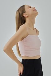 Samantha Side Ruched Padded Top